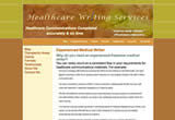 Health Care Writing Services
